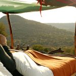 Sleep outside Loisaba starbeds Laikipia plateau Kenya