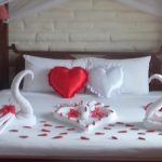 Honeymooners bed