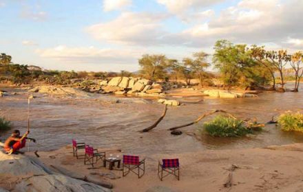 Riverside sundowners