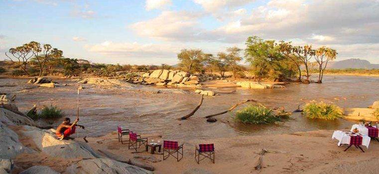 Riverside sundowners