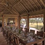 Naboisho camp mess area dining