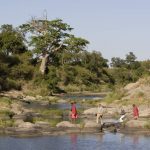 Rekero location Rekero camp crossing river Talek