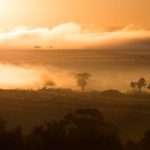 Rekero camp landscape sunset