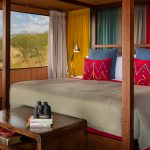 Mahali Mzuri tent family tent bedroom