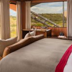 Mahali Mzuri tent bedroom views