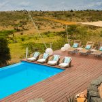 Mahali Mzuri pool deck