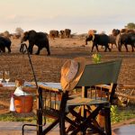 Satao camp balcony