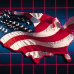 Old USA flag